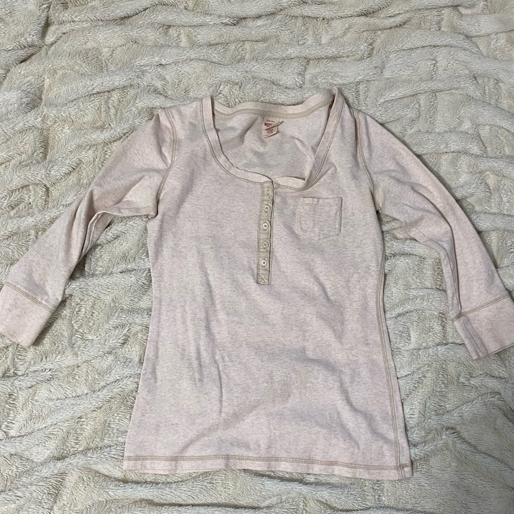 3/4 sleeve Mossimo top